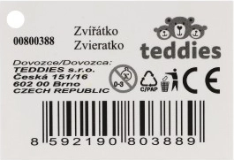 Világító szilikon játék állat vagy hüllő 16 cm