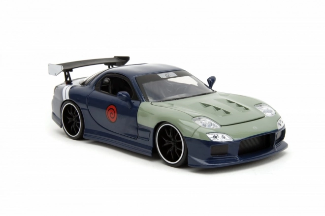 Naruto Mazda RX-7 modellautó és figura