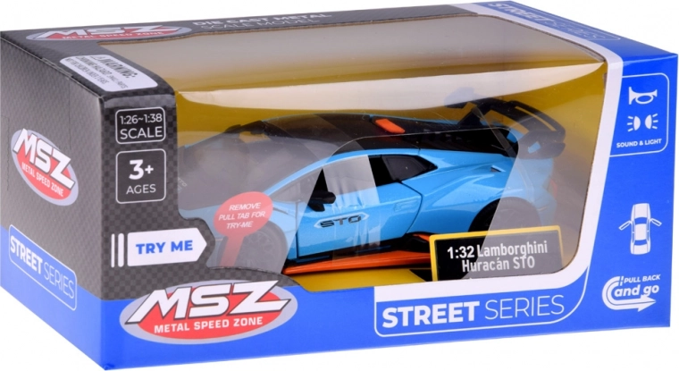 Fények és hangok, mint egy valódi szupersportkocsinál