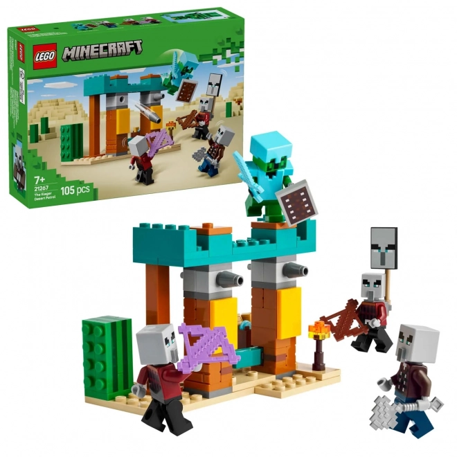 Lego Minecraft Sivatagi Portya Kaland