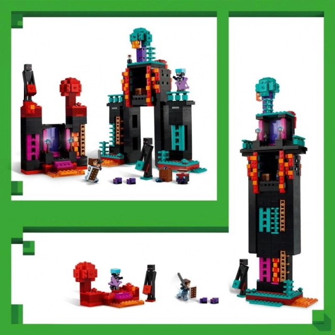 LEGO Minecraft Fosztogatók és Leromboló Alapzata Építőjáték