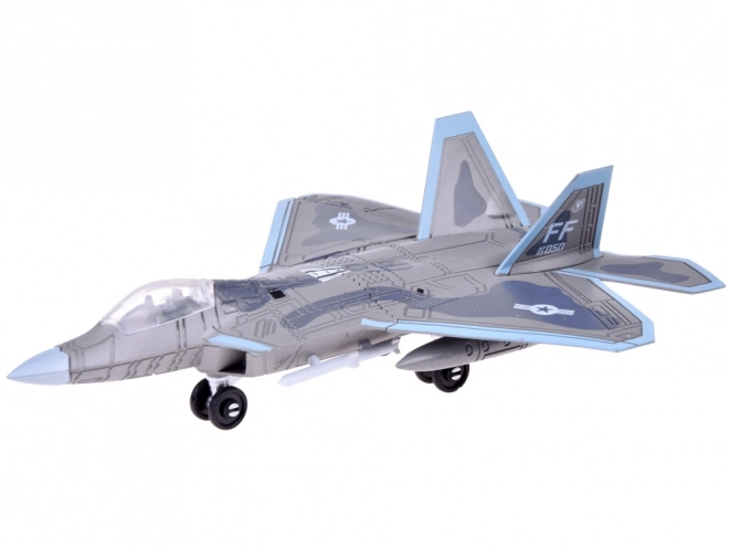 Építőelemek F-22 vadászrepülő típusú készlet