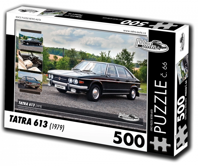 Retro autós puzzle Tatra 613 (1979) 500 darabos