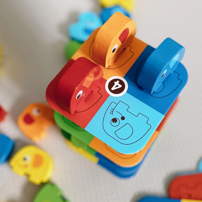 Woopie Zöld elefánt az elefánton játék