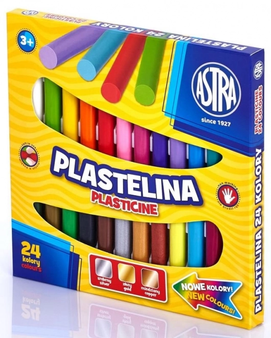 Astra gyurma 24 szín