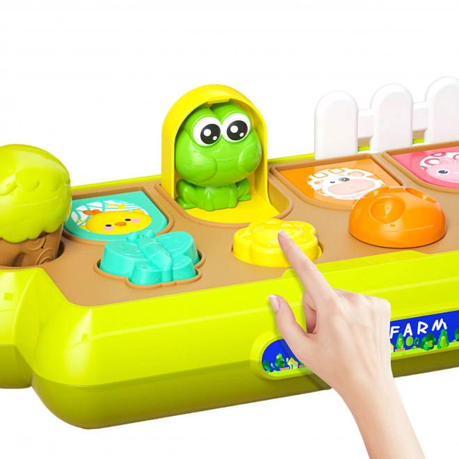 Woopie interaktív baba játék - vidám állatkák felbukkanása