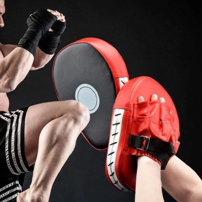 Edzőkesztyű Pad Kickbox Piros