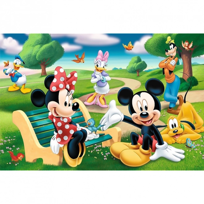 Maxi puzzle 24 darabos - Mickey egér és barátai