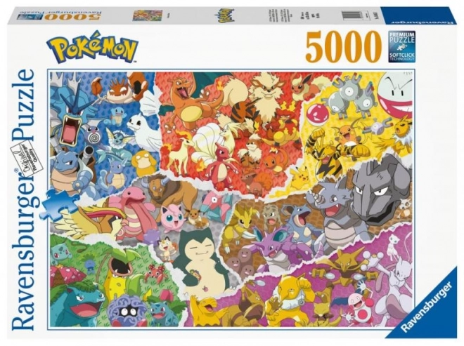 Pokémon 5000 darabos kirakós