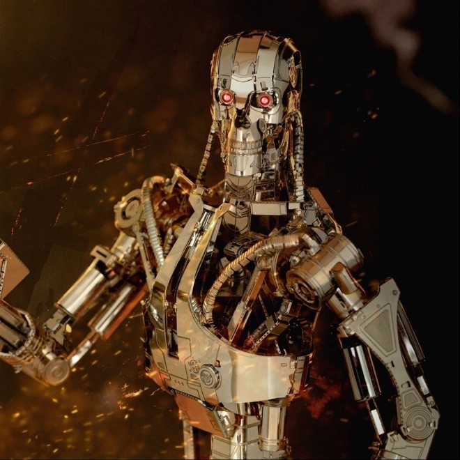 The Terminator T-800 endoskeleton 3D puzzle