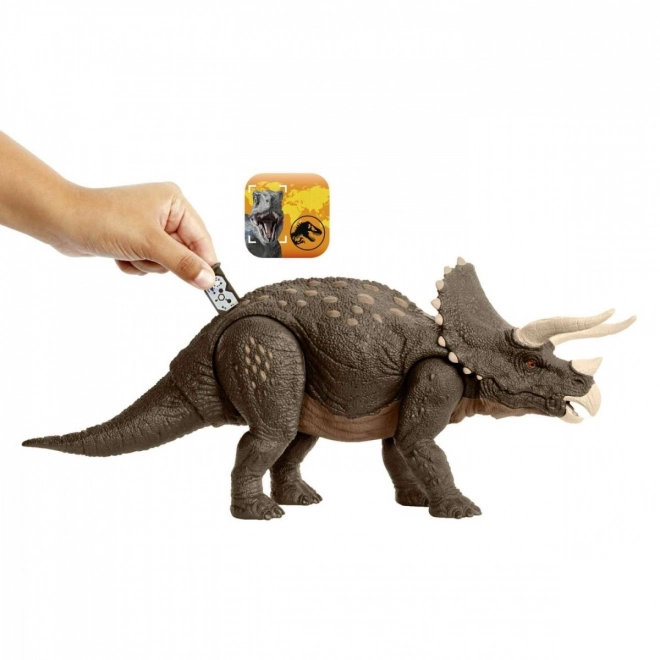 Jurassic World eko triceratops figura