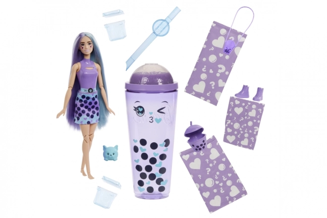 Barbie Pop Reveal sminkről tea játékszett