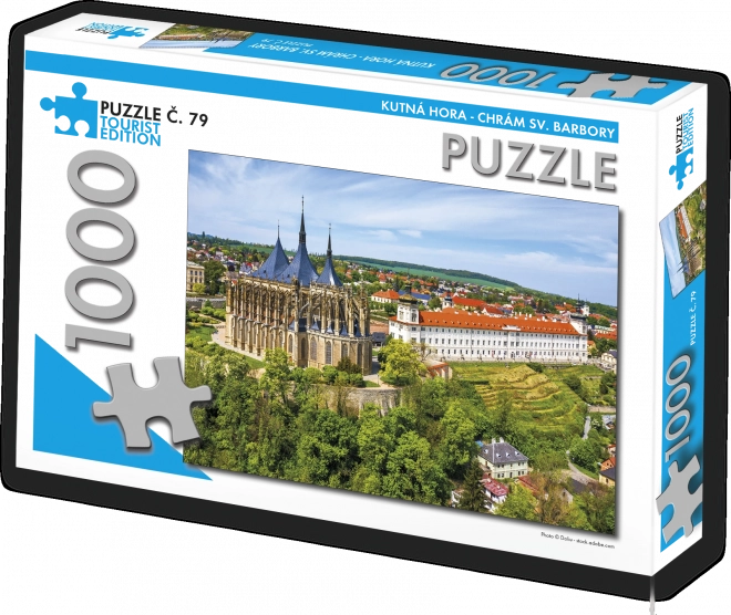 Kültéri Puzzle - Kutná Hora Szent Barbora Templom 1000 Darabos