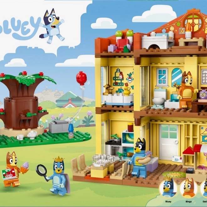 LEGO Bluey Családi ház építőkészlet