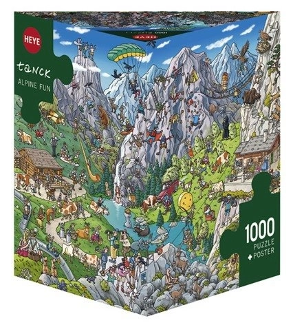 Heye puzzle alpesi móka 1000 darabos