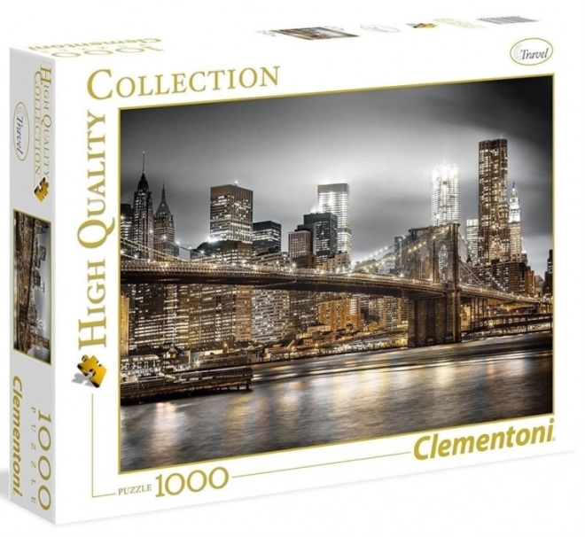 Clementoni puzzle 1000 darabos - New York éjszaka