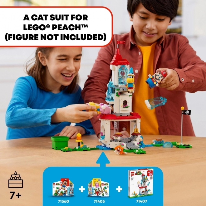 Lego Super Mario - Peach cica és a jégtorony kiegészítő készlet