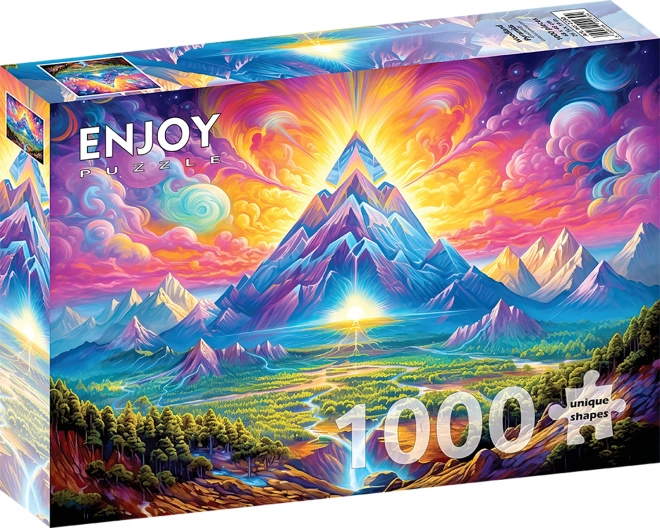 Enjoy erdei piramis puzzle - 1000 darabos