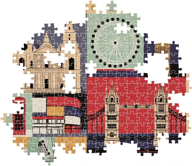 Clementoni Puzzle Stílus a Városban: London 1000 Darabos