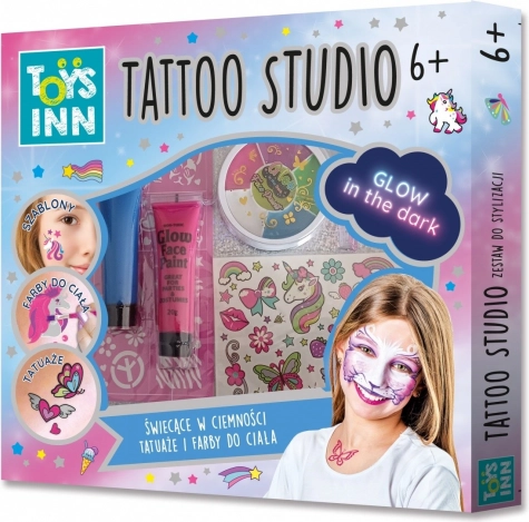 Tattoo Studio készlet test- és arcfestéshez