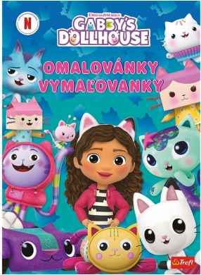 kifestő Gabby's Dollhouse 20 × 27,3 cm, 24 oldal