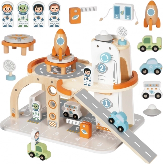 TOOKY TOY fa űrállomás