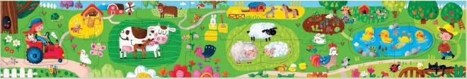 Educa mesepanorama puzzle - Farm