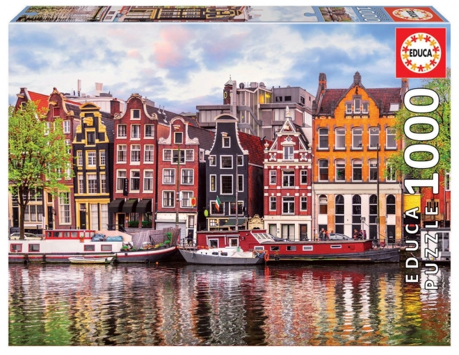 Edu puzzle Táncoló házak, Amszterdam 1000 darabos