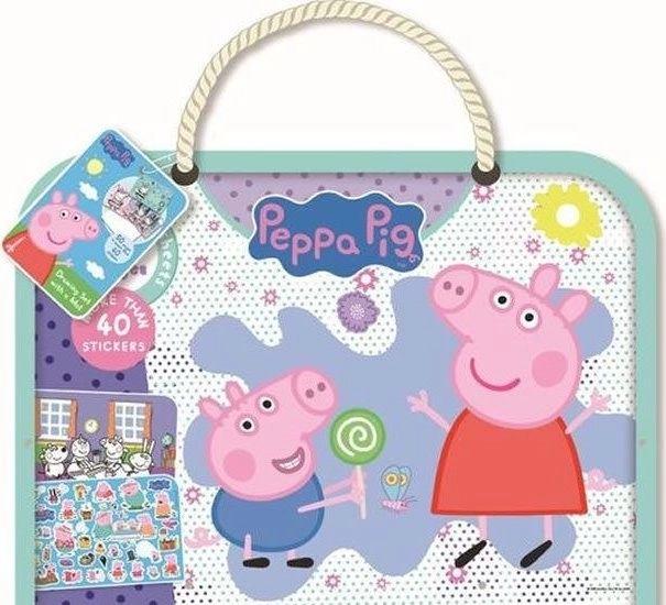 Peppa malac rajzfüzet alátéttel