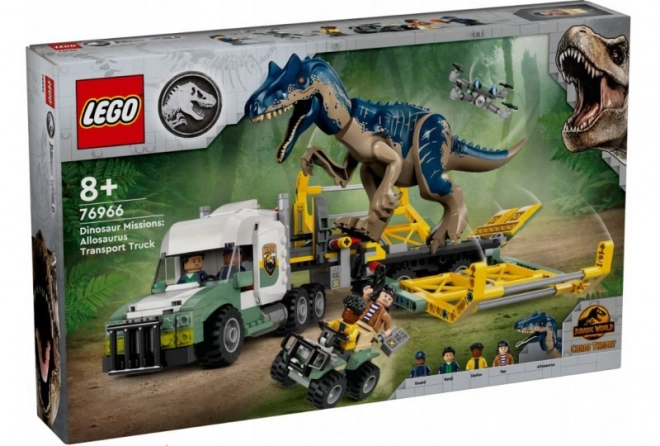 Lego Jurassic World alloszaurusz szállítójármű