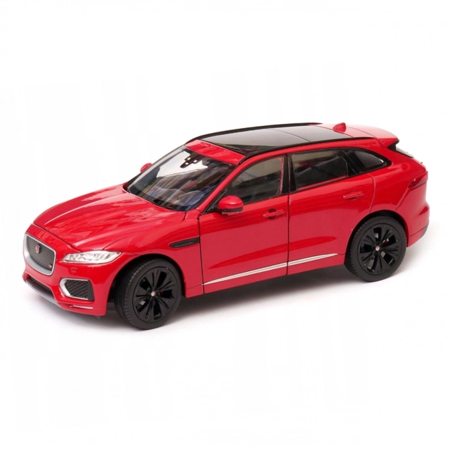 Welly vörös Jaguar F-Pace modellautó 1:24