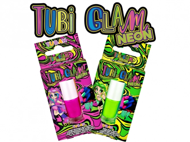 Tubi Glam neon zöld körömlakk