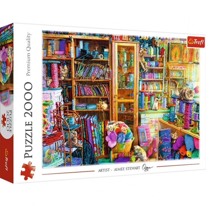 Koci raj 2000 darabos puzzle