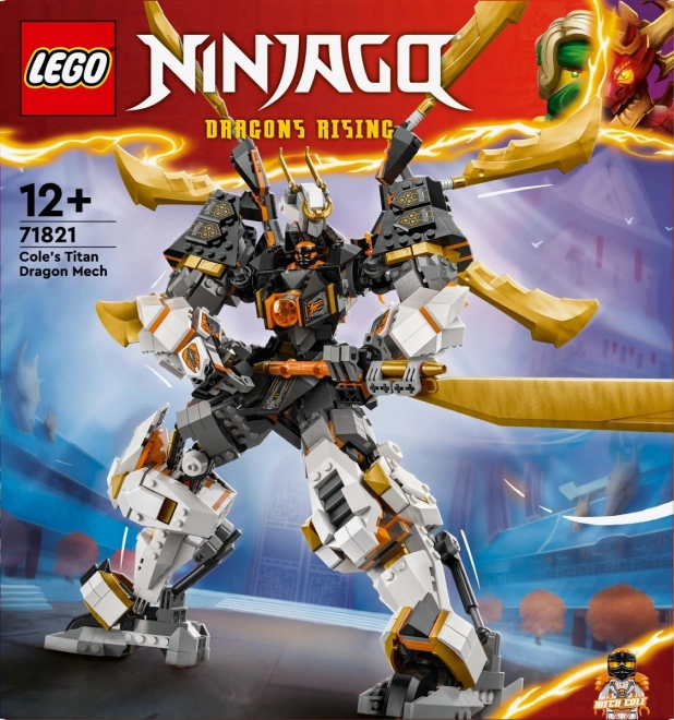 A LEGO NINJAGO Coles titán sárkány ruházat