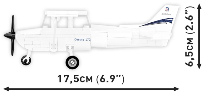 Cobi kockák Cessna 172 Skyhawk építőjáték