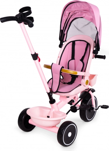 Teljes irányítás a vezetőrúdnak és a biztonságos felszerelésnek köszönhetően