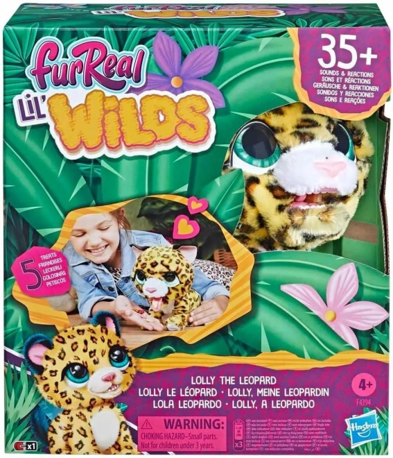 FurReal Lil Wilds Lolly a leopárd plüss