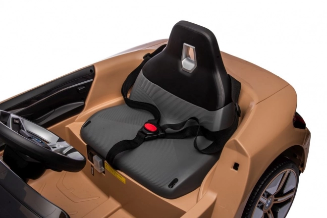 Akkumulátoros BMW I4 Arany 4x4 Játékautó