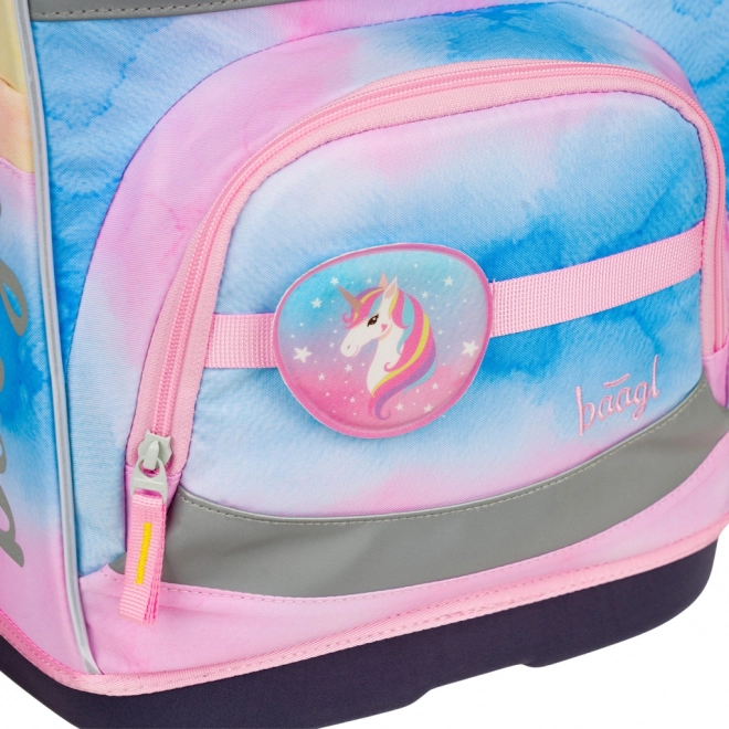 Zippy Plus Rainbow Unicorn iskolatáska