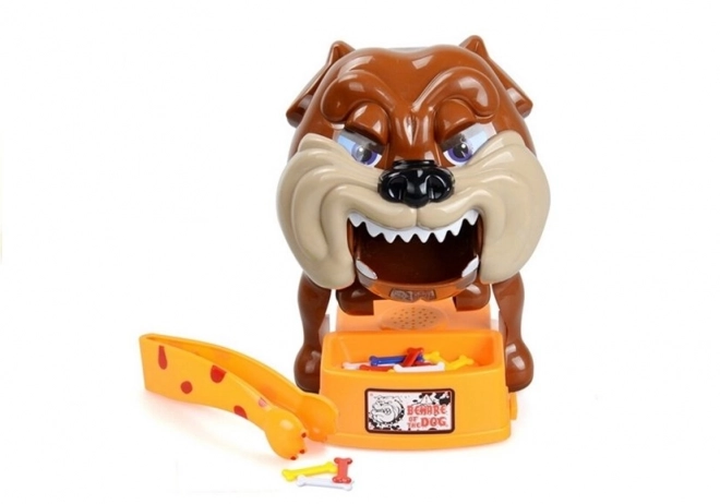 Ügyességi Játék Rossz Kutya Elemmel Barna Bulldog