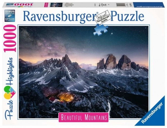 Ravensburger puzzle lélegzetelállító Tre Cime Dolomitok