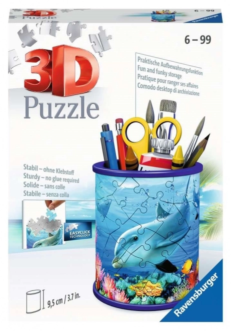 Ravensburger 3D puzzle: tenger alatti világ ceruzatartó