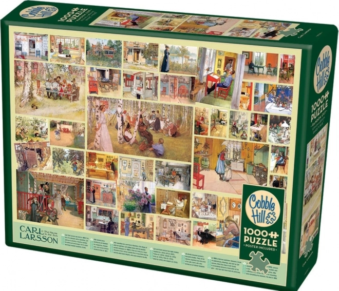 Cobble Hill Carl Larsson 1000 Darabos Puzzle