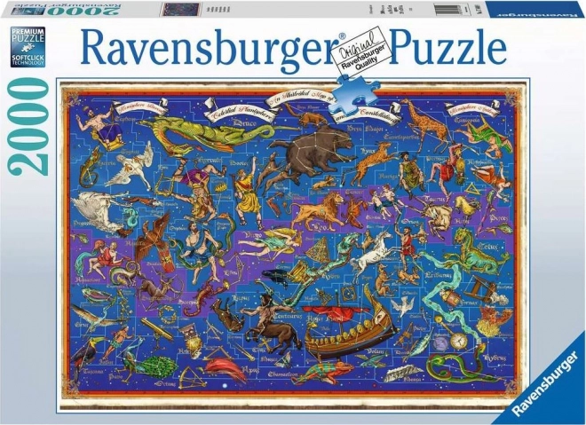 Ravensburger csillagkép puzzle 2000 darabos