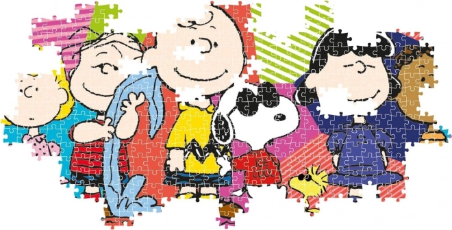 Peanuts 1000 darabos panoráma puzzle