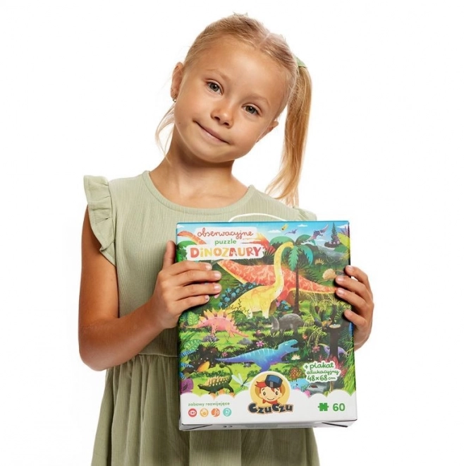 Megfigyelő puzzle - Dinoszauruszok