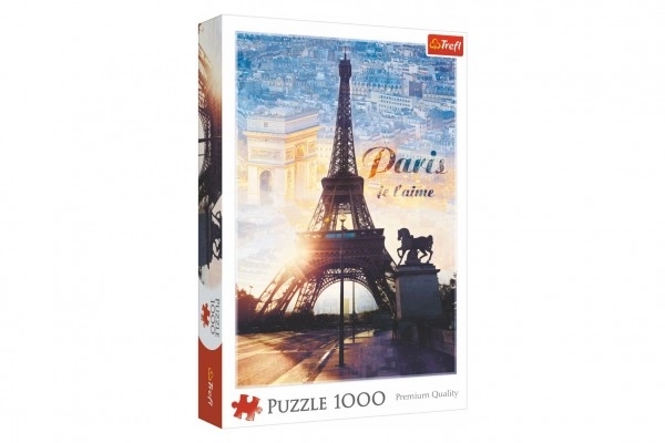 Párizs alkonyán puzzle 1000 darab