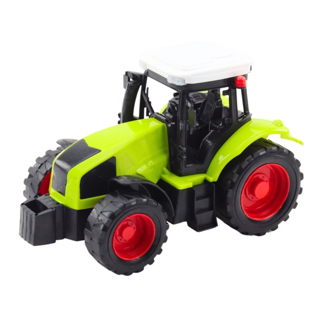 Traktor utánfutóval HDS daruval