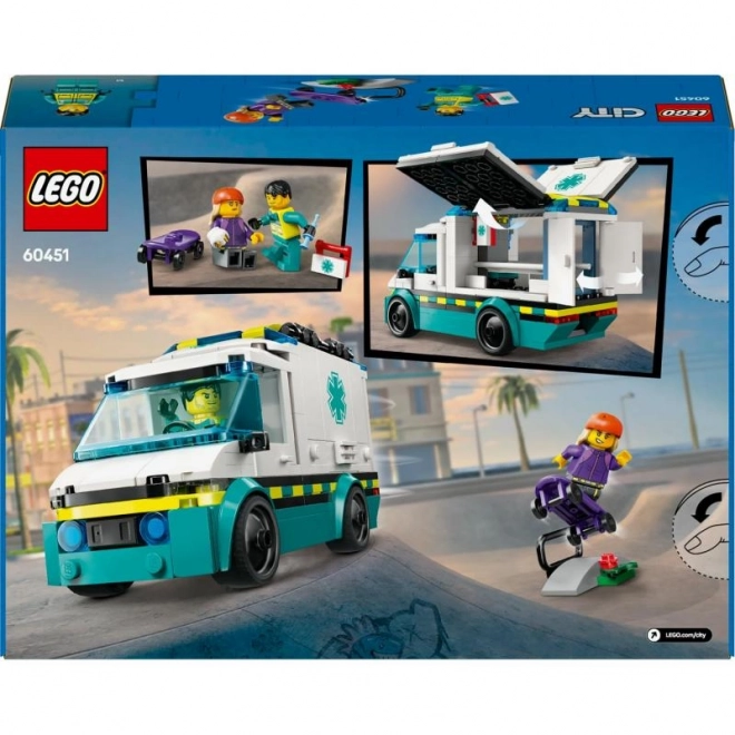 Lego City Mentőautó