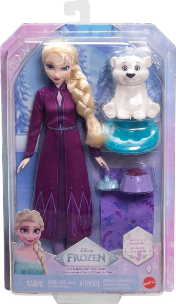 Disney Jégvarázs Elsa baba és jegesmedve kiegészítőkkel